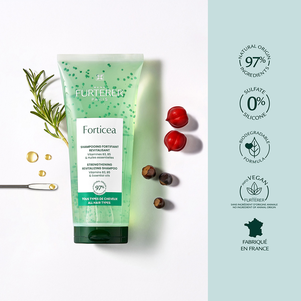 RENE FURTERER - FORTICEA Shampooing Energisant - 250ml